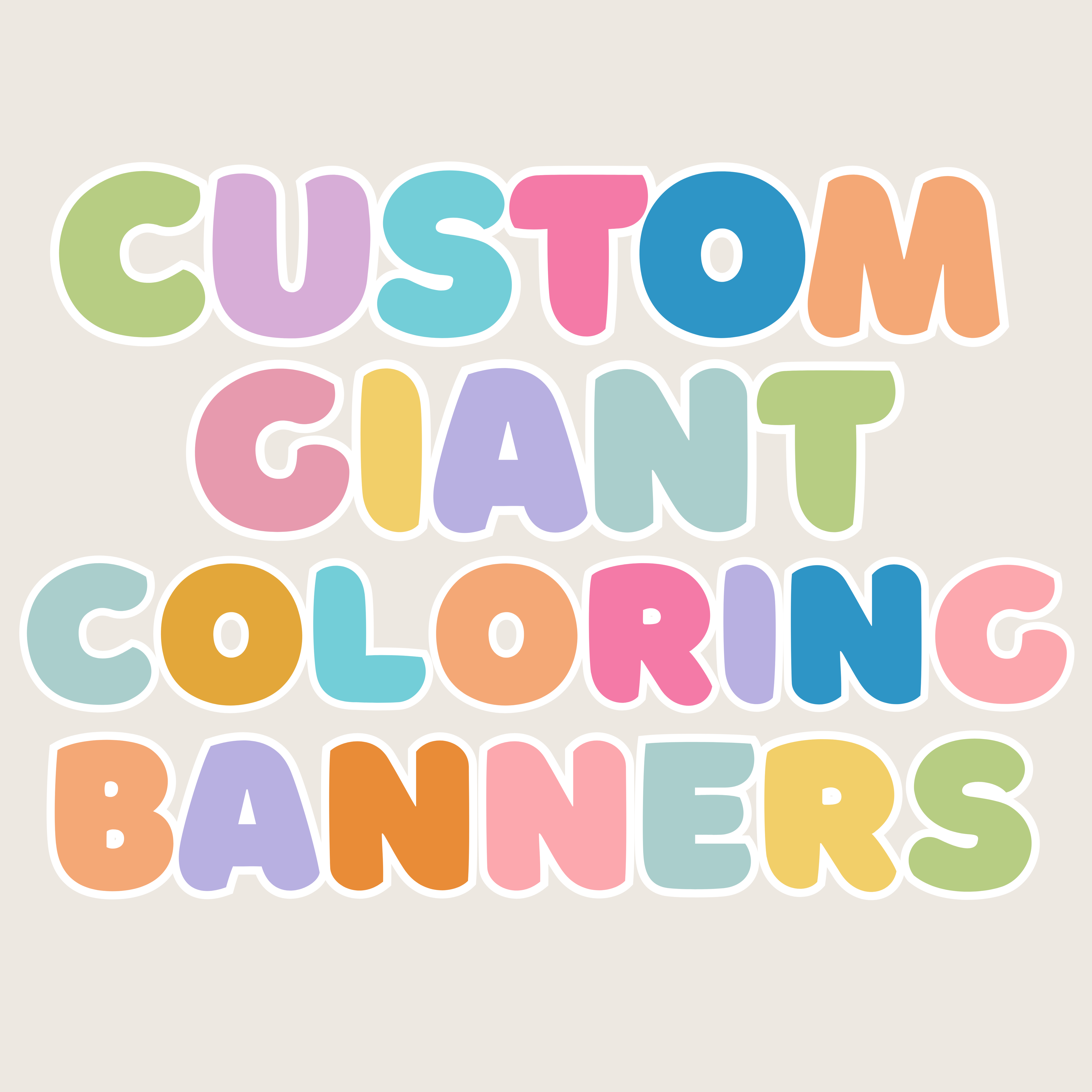 Create Your Own Giant Coloring Banner